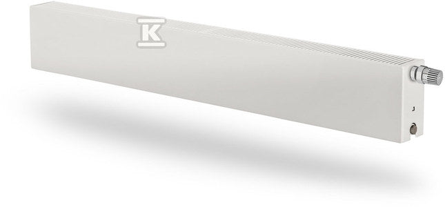 Grzejnik PURMO PLAN Plint PD FFCV21s 200x2300, grzejnik stalowy płytowy z gładką płytą czołową i tylną, podłączenie dolne, biały RAL9016