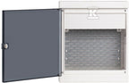 Szafa multimedialna natynkowa Multialfa plastikowa. [sz/w/g] 310x360x105, RAL 9003