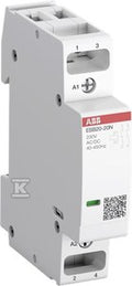 Stycznik ESB20-20N-01, 20A (AC-1/AC-7a), 9A (AC-3), 24V AC/DC, 2NO
