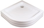 Brodzik akrylowy Ravak Ronda - półokrągły 80 cm typu PU