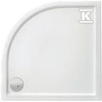 Brodzik 90x90x13 Granada Rondo Compact R-55, syfon w komplecie