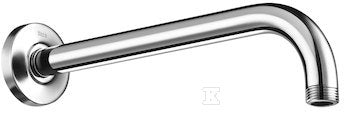 Ramię ścienne do głowic prysznic., 300, metal chrom