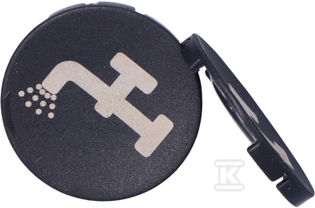 Wkładka przycisku M22-XD-S-X16 płaska czarna z opisem