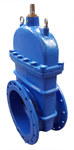 Zasuwa EcoValve klinowa kołnierzowa dn200 woda CC, długość zabudowy długa F5, PN10 EPDM A2-70, GJS-żeliwo sferoidalne