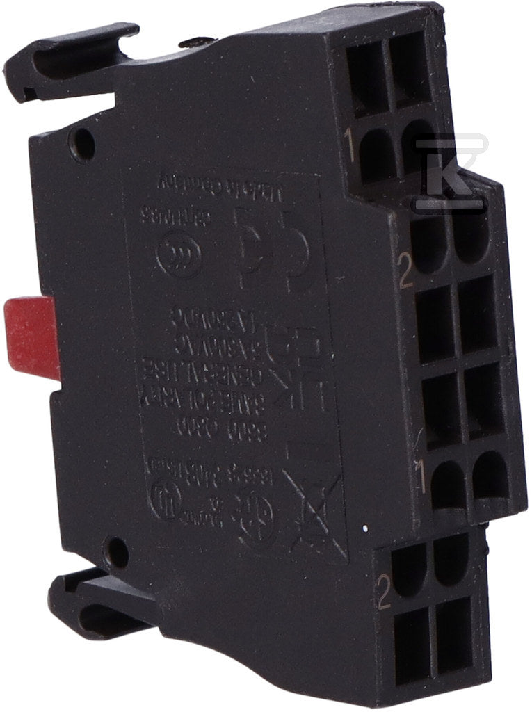 Element stykowy M22-CK02 0Z 2R montaż do adaptera M22-A