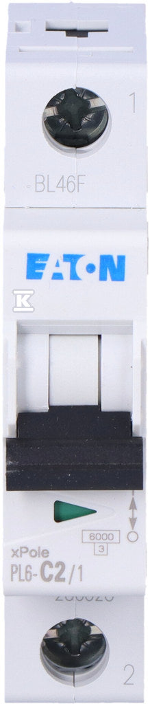 Wyłącznik nadprądowy 6kA PL6-C2/1