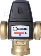 Termostatyczny zawór mieszający VTA321, regulator temperatury 20-43oc, KVS 1.6, 3/4" wewnętrzny