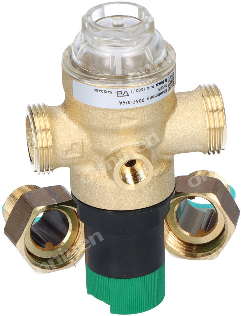 Regulator ciśnienia, ze śrubunkami, 1/2"