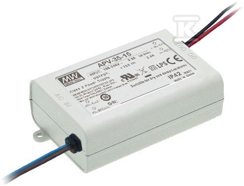 Zasilacz LED APV-35-24, 35W 24V 1.5A