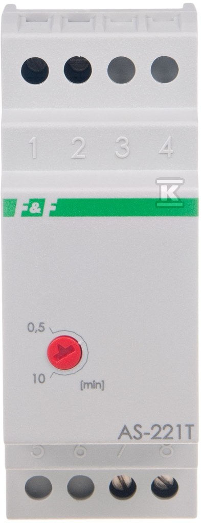 Automat schodowy 240V 10A IP40, AS-221T