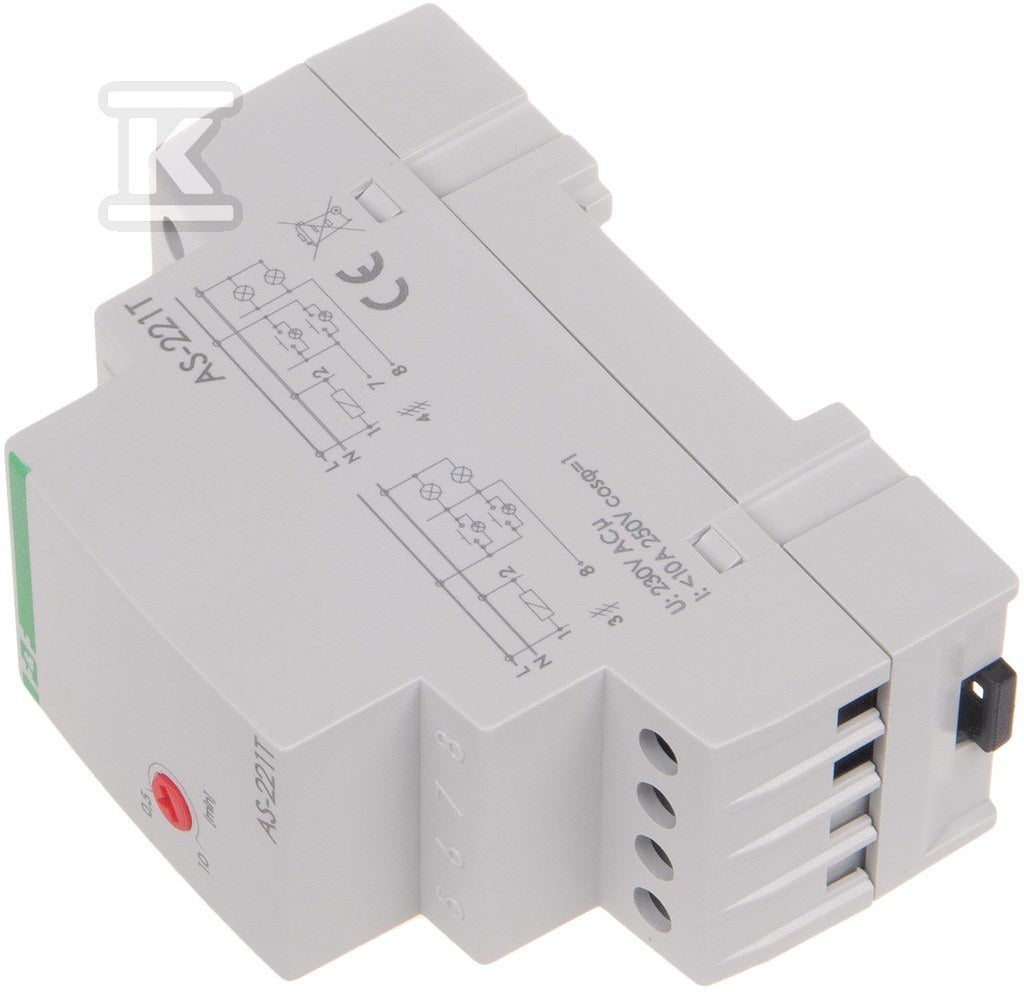 Automat schodowy 240V 10A IP40, AS-221T