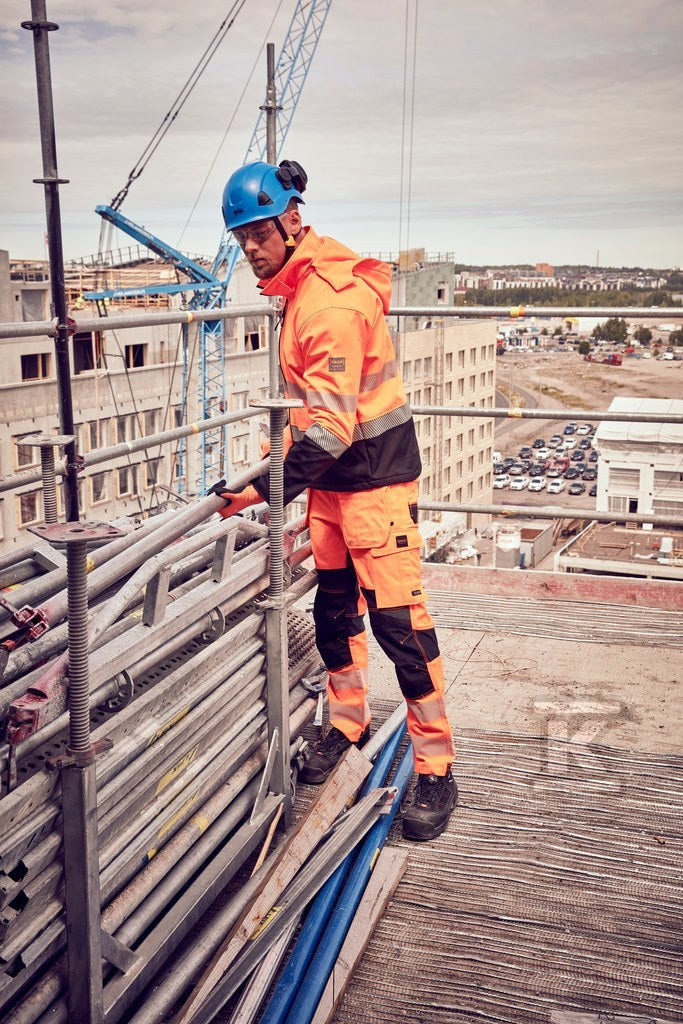 Kurtka softshell HI-VI (fluo) pomarańczowa M