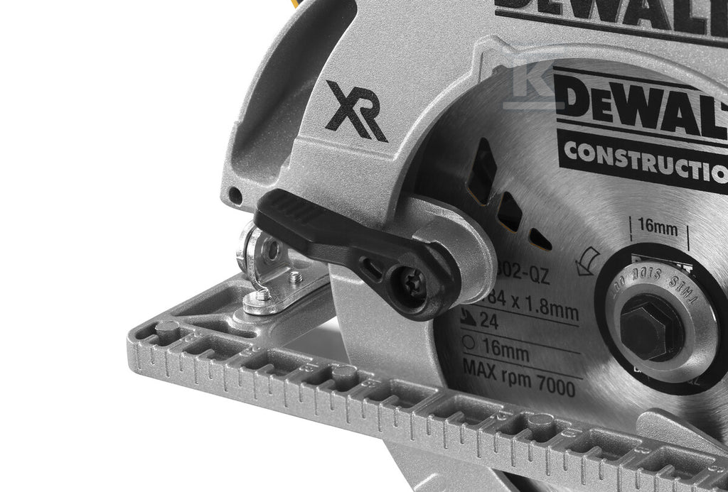 DeWalt 18V XR Pilarka tarczowa 184mm kompatybilna z szynami