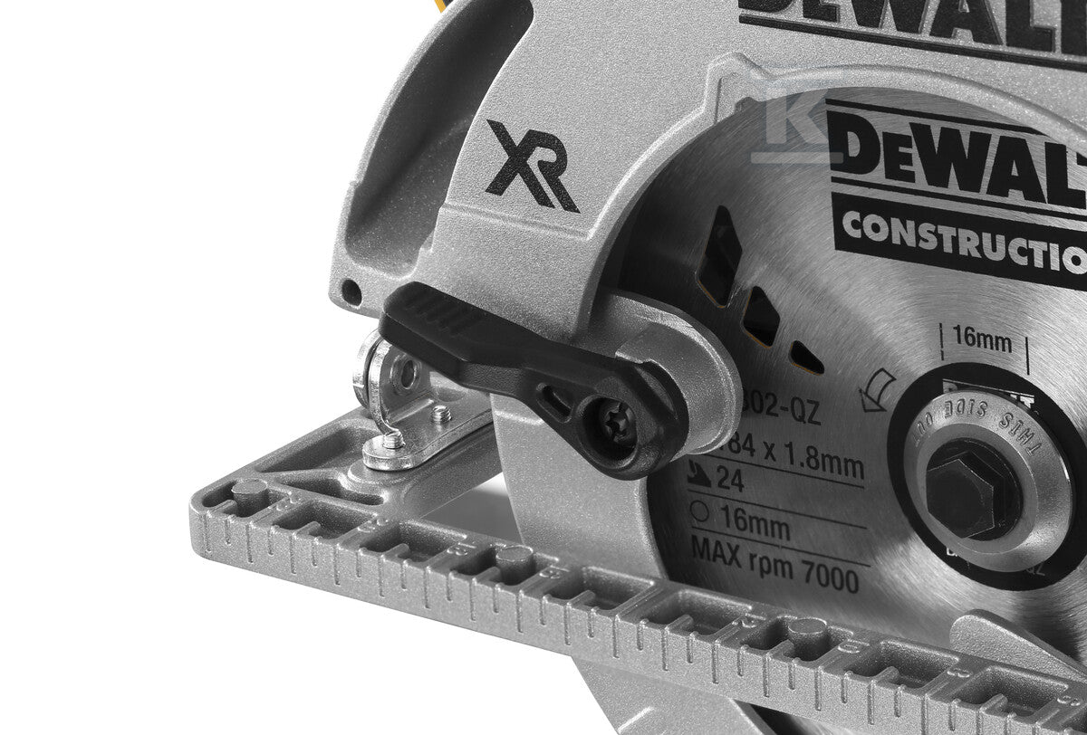DeWalt 18V XR Pilarka tarczowa 184mm kompatybilna z szynami