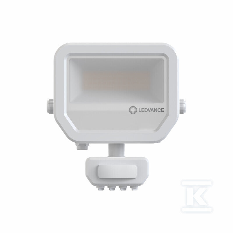 Naświetlacz Floodlight 20 SN P 17W 2K4LM 840 PSSY100 WT Naświetlacz z elastycznym czujnikiem ruchu i światła dziennego, do 2400 lm