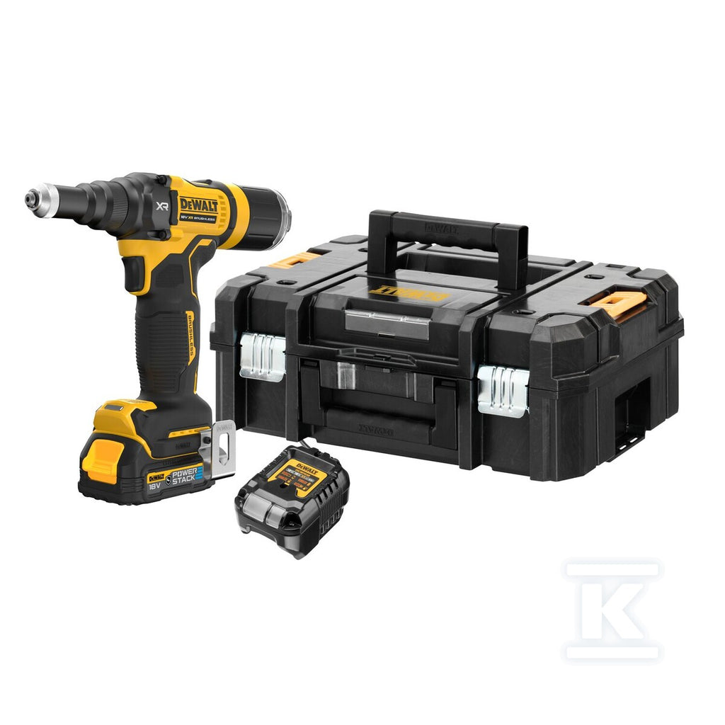 18V XR Nitownica 10KN 25mm 1x1.7Ah GFN DCF403E1GT-QW
