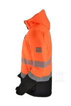 Kurtka softshell HI-VI (fluo) pomarańczowa M