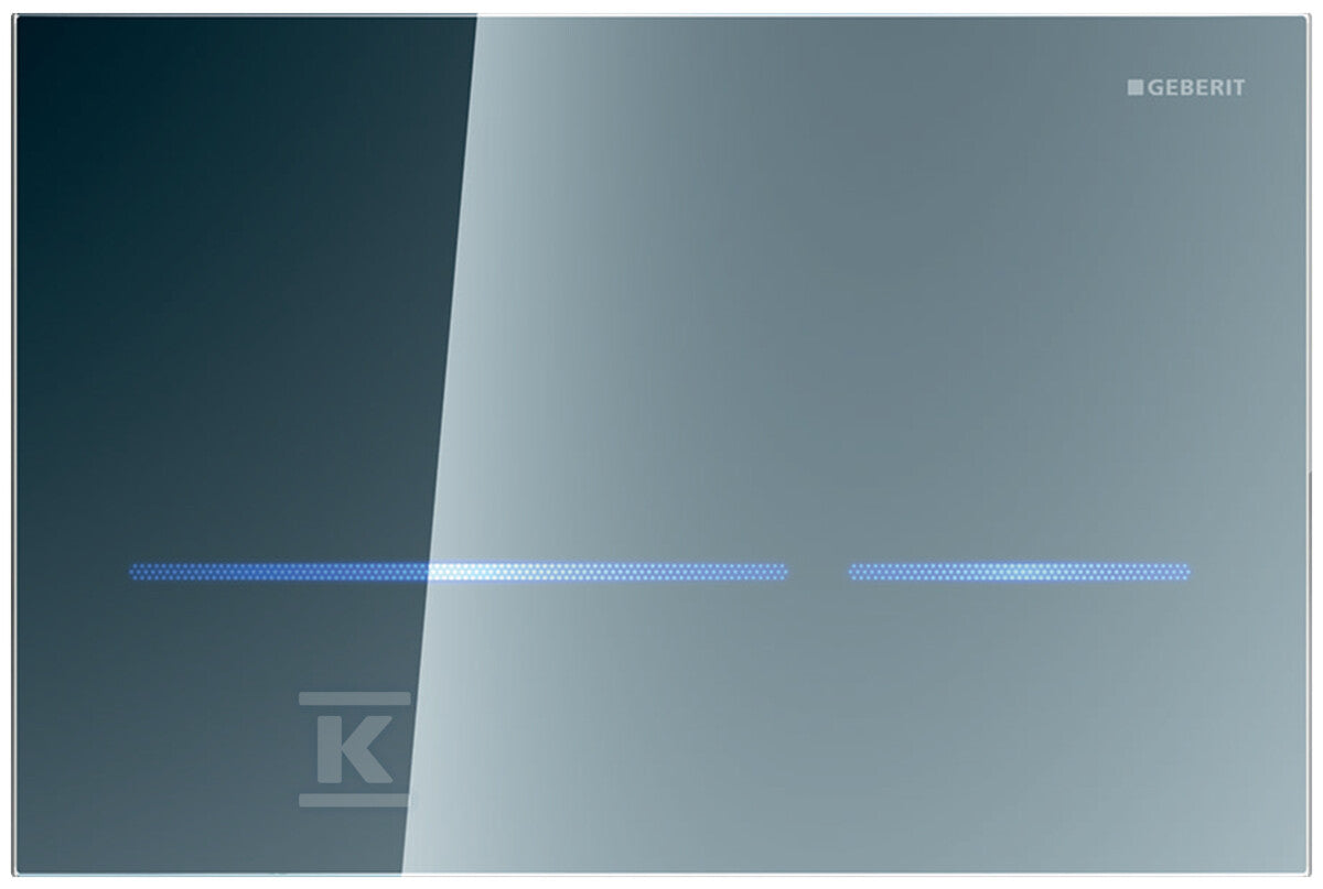 Elektroniczny zestaw uruchamiający WC Sigma80 12cm szkło lustrzane