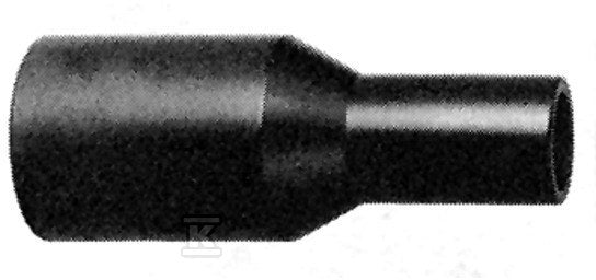 Redukcja doczołowa długa LS DN160X125 PE100, SDR17, PN5 gaz/PN10 woda