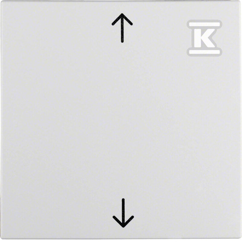 Klawisz z nadrukiem symbolu "strzałki" śnieżnobiały S.1/B.1/B.3/B.7 Glas