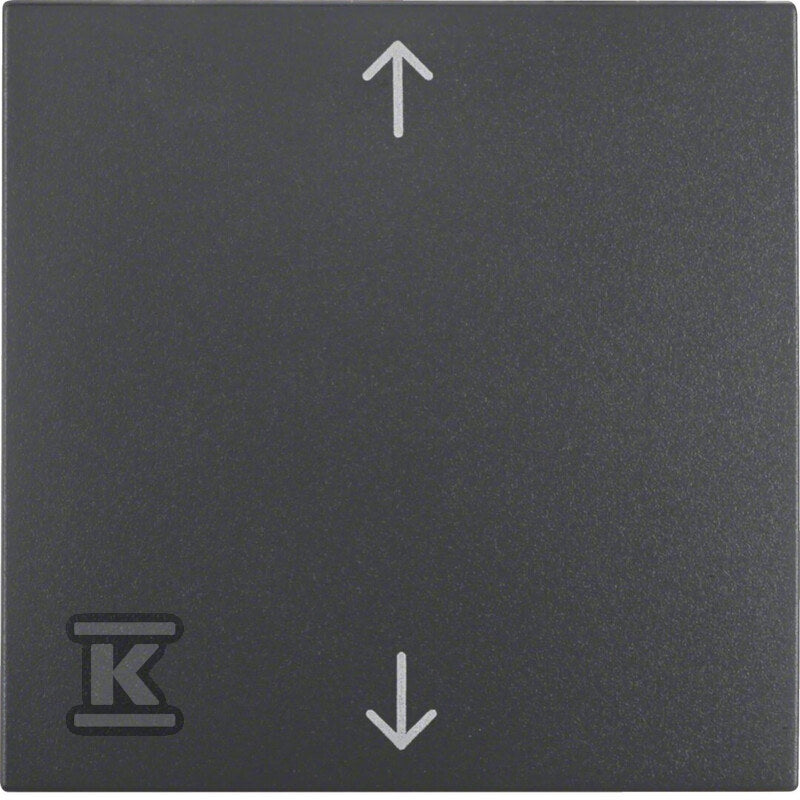 Klawisz z nadrukiem symbolu "strzałki" antracyt B.1/B.3/B.7 Glas