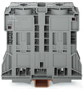 Złączka przelotowa 2-przewodowa, 185 mm2, boczne miejsca na oznaczniki, tylko na szynę TS 35 x 15, POWER CAGE CLAMP, 185,00 mm2, szary