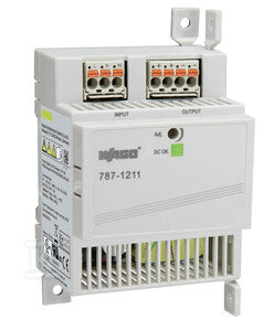 Zasilacz impulsowany po stronie pierwotnej, Compact, 1-faz., napięcie wyjściowe 12 V DC, prąd wyjściowy 5 A, LED DC OK
