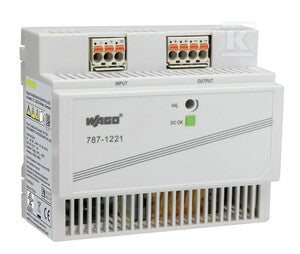 Zasilacz impulsowany po stronie pierwotnej, Compact, 1-faz., napięcie wyjściowe 12 V DC, prąd wyjściowy 8 A, LED DC OK