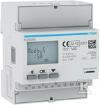 Licznik energii elektrycznej 3-fazowy, przekł. 1-5A 4M, Modbus, MID