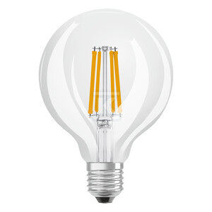 Żarówka LED CLASSIC GLOBE ENERGY EFFICIENCY A S 3.8W 827 Clear E27