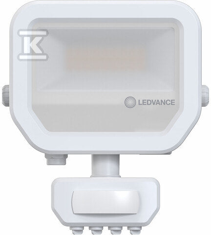 Naświetlacz Floodlight 10 SN P 8W 1K2LM 840 PS SY100 WT Naświetlacz z elastycznym czujnikiem ruchu i światła dziennego, do 1200 lm