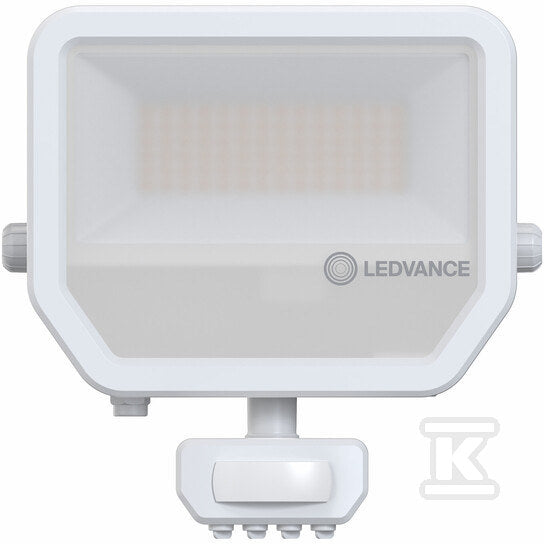Naświetlacz Floodlight 50 SN P 41W 6KLM 840 PS SY100 WT Naświetlacz z elastycznym czujnikiem ruchu i światła dziennego, do 6000 lm