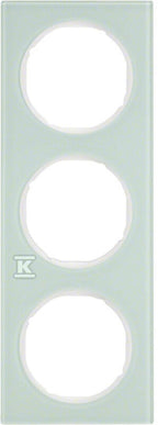 Ramka 3-krotna Berker R.3 szkło, biały
