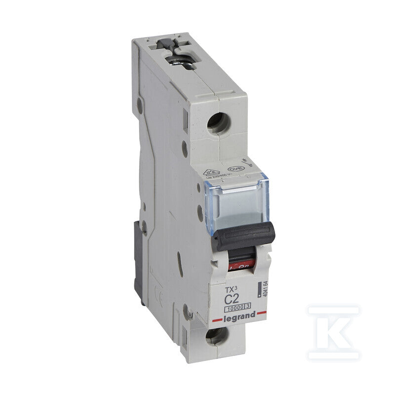 Wyłącznik nadprądowy S 311 1P C 2A 10000A TX3