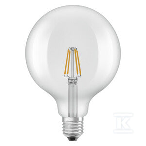 Żarówka LED CLASSIC GLOBE P 3.4W 827 Clear E27