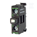 Dioda M22-LEDC230-B LED niebieska montowana do dna