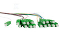 Splitter optyczny PLC tube (metal) 1x32 symetryczny SM G.657A1 SC/APC 0,9mm 1m