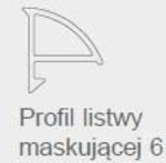 Listwa maskująca 11 / 2000 do wanny biała