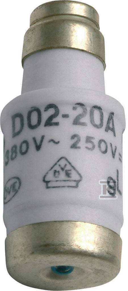 Wkładka topikowa D02 gG 20A 400VAC