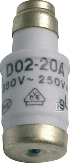 Wkładka topikowa D02 gG 20A 400VAC
