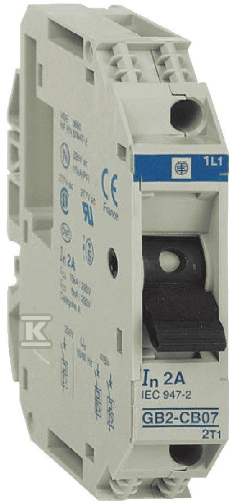 Wyłącznik silnikowy miniaturowy GB 1A 1P