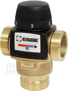 Termostatyczny zawór mieszający ESBE VTA572 20-55°C G1 1/4 25-4,8