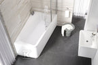 Wanna asymetryczna 10° akrylowa 160x95, lewa, biała