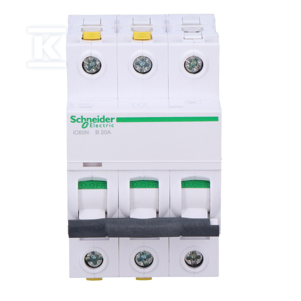 Wyłącznik nadprądowy iC60N-B20-3 B 20A 3-biegunowy