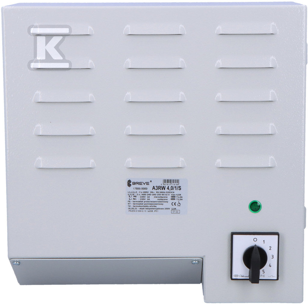 Regulator A3RW 4.0/1/S/IP 21