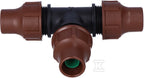 Trójnik 16mm skręcany typu LOCK do linii kroplujących DN16 (XP0032)