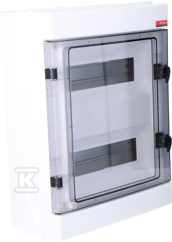 Rozdzielnica natynkowa RH-2x12 (24 moduły) IP65 ONNLINE 1000V DC PV