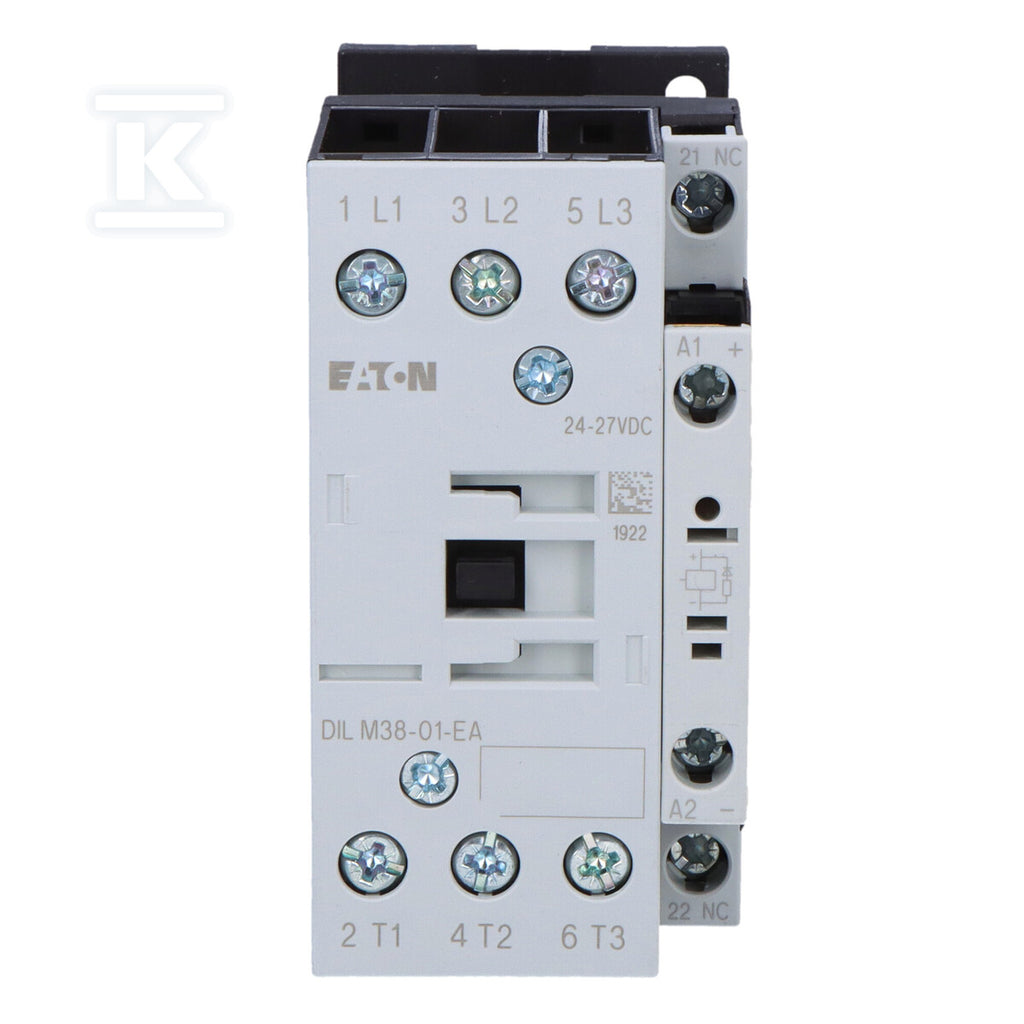 Stycznik 18, 5kW/400V, sterowanie 24VDC DILM38-01-EA(RDC24)