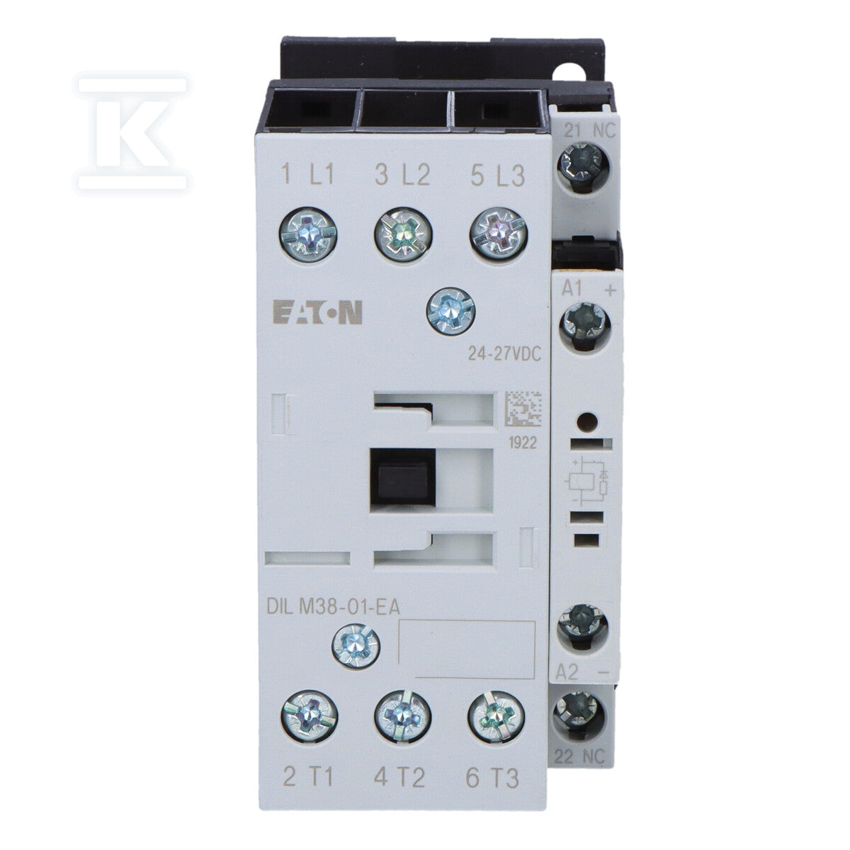 Stycznik 18, 5kW/400V, sterowanie 24VDC DILM38-01-EA(RDC24)