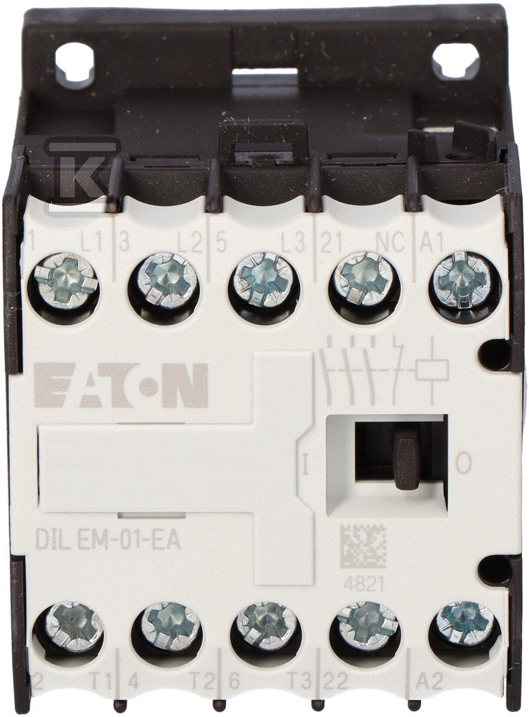 Stycznik miniaturowy, 4kW/400V, sterowanie 230VAC DILEM-01-EA(230V50HZ,240V60HZ)